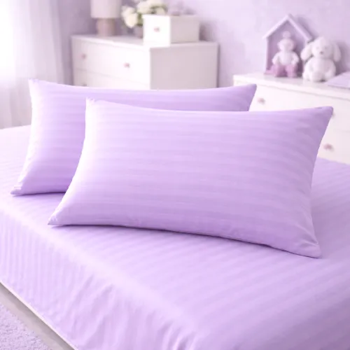 Комплект постельного белья Ranforce Elite TEENAGER 17-0618 Stripe Purple - 5