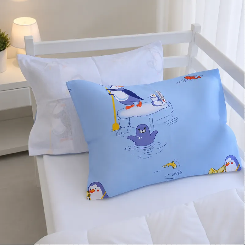 Комплект постельного белья  Бязь JUNIOR 17-0619 Funny penguins - 4
