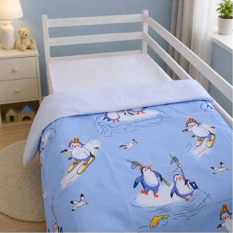 Комплект постельного белья Бязь TEENAGER 17-0619 Funny penguins Фото - 6