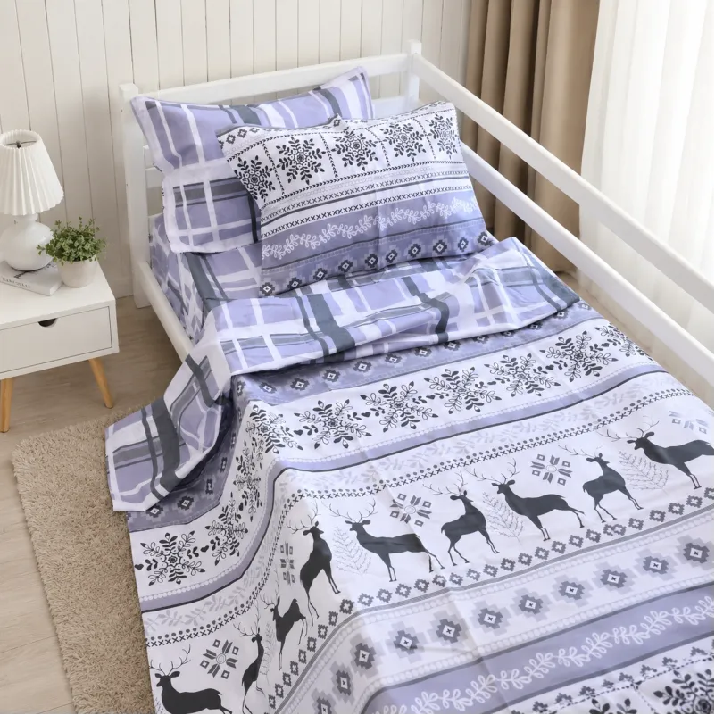Комплект постельного белья Ranforce Elite TEENAGER 17-0654 Reindeer