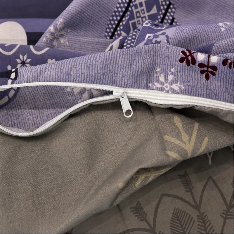 Комплект постельного белья Бязь JUNIOR 17-0655 Snowflake - 8