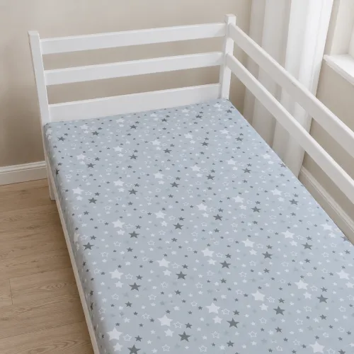 Комплект постельного белья Бязь JUNIOR 17-0660 Gray sky - 5