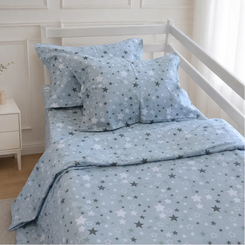 Комплект постільної білизни Бязь JUNIOR 17-0660 Gray sky