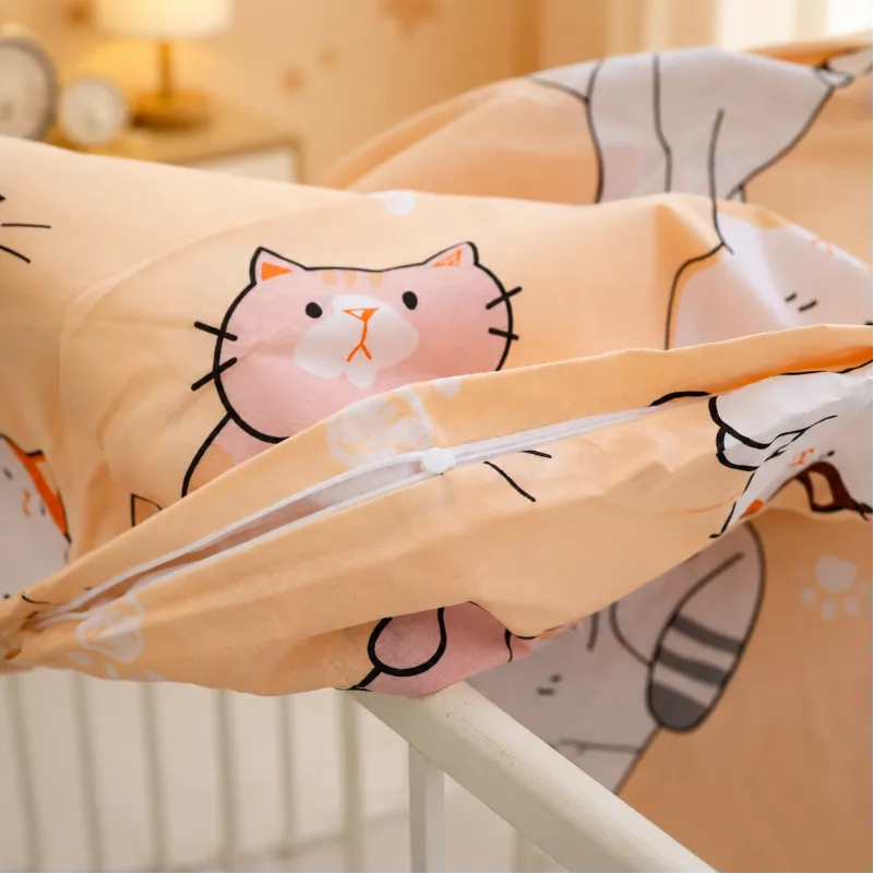 Комплект постельного белья Ranforce Elite LITTLE KIDS 17-0665 Cream Kittens Фото - 7