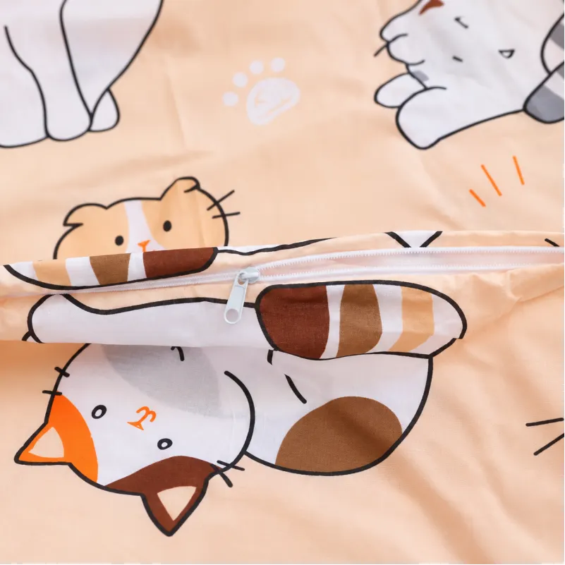 Комплект постельного белья Бязь BABY 17-0665 Cream Kittens Фото - 9