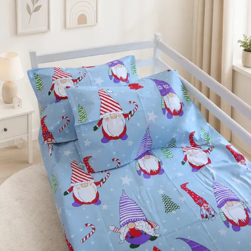 Комплект постільної білизни Бязь JUNIOR 17-0683 Holly Jolly - 5