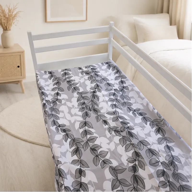 Комплект постельного белья Ranforce Elite TEENAGER 17-0695 Silver Foliage Фото - 7