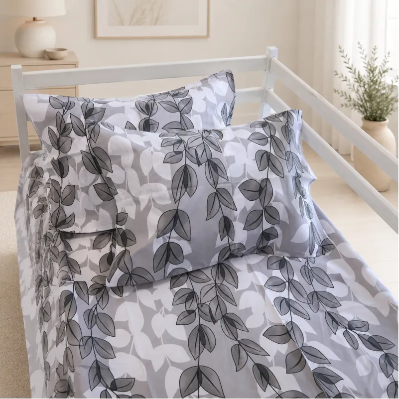 Комплект постельного белья Ranforce Elite TEENAGER 17-0695 Silver Foliage Фото - 6