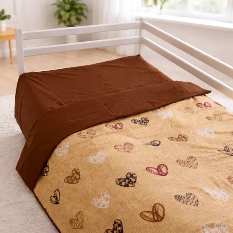 Комплект постельного белья Ranforce Elite JUNIOR 17-0705 Toffee Hearts - 5