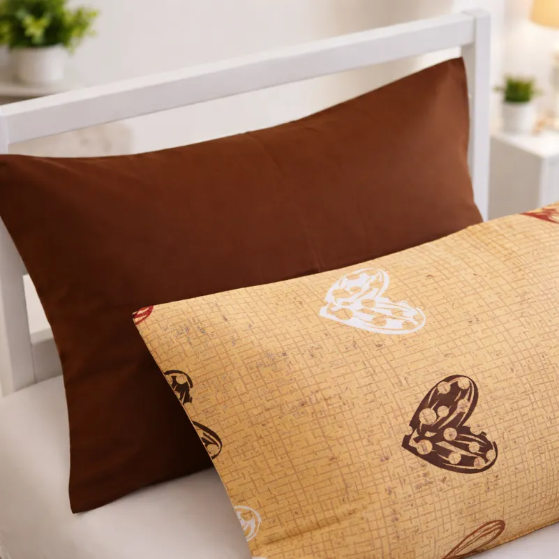 Комплект постельного белья Ranforce Elite JUNIOR 17-0705 Toffee Hearts - 4