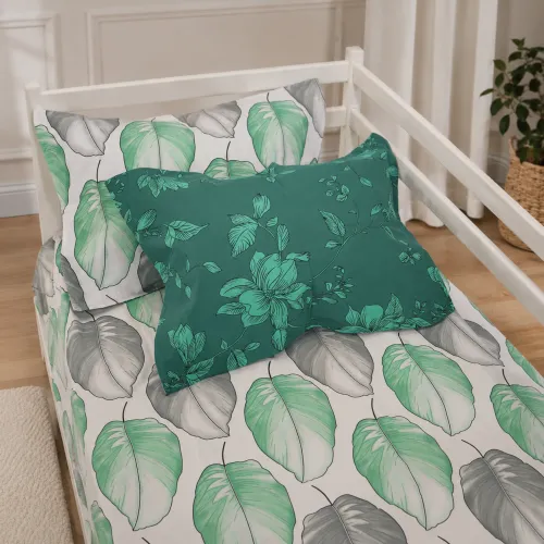  Комплект постельного белья Бязь TEENAGER 17-0718 Emerald Foliage - 5