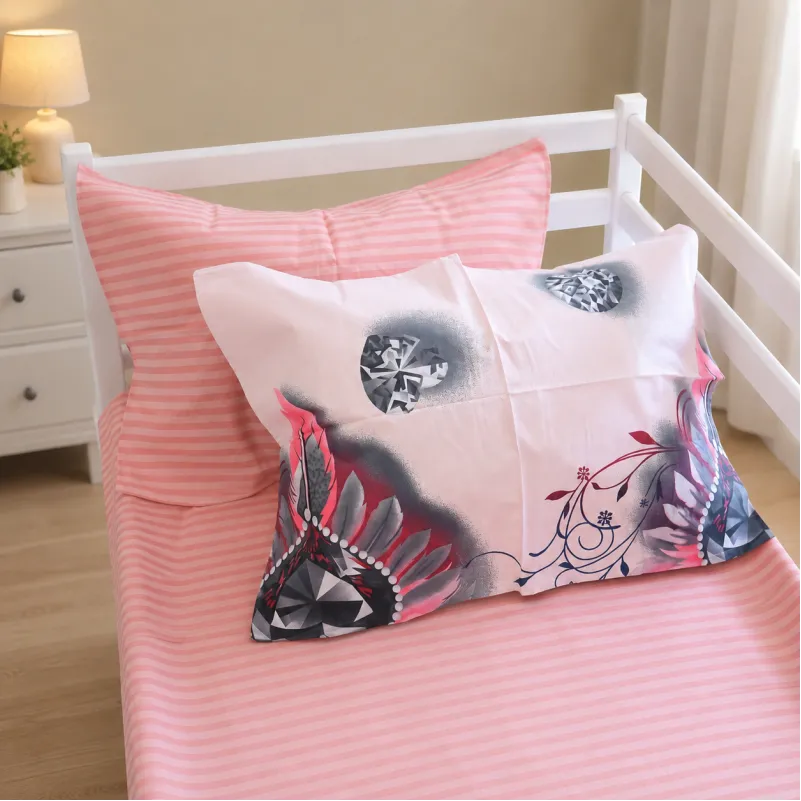 Комплект постельного белья Бязь JUNIOR 17-0724 Diamond Hearts - 4