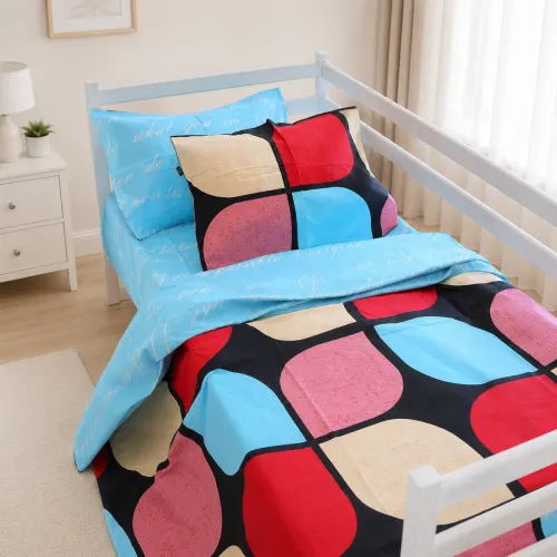 Комплект постельного белья Бязь TEENAGER 17-0747 Turquoise Details
