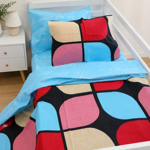 Комплект постельного белья Ranforce Elite TEENAGER 17-0747 Turquoise Details