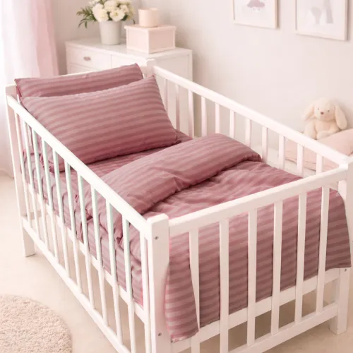 Комплект постельного белья Ranforce Elite LITTLE KIDS 17-0773 Nude stripes
