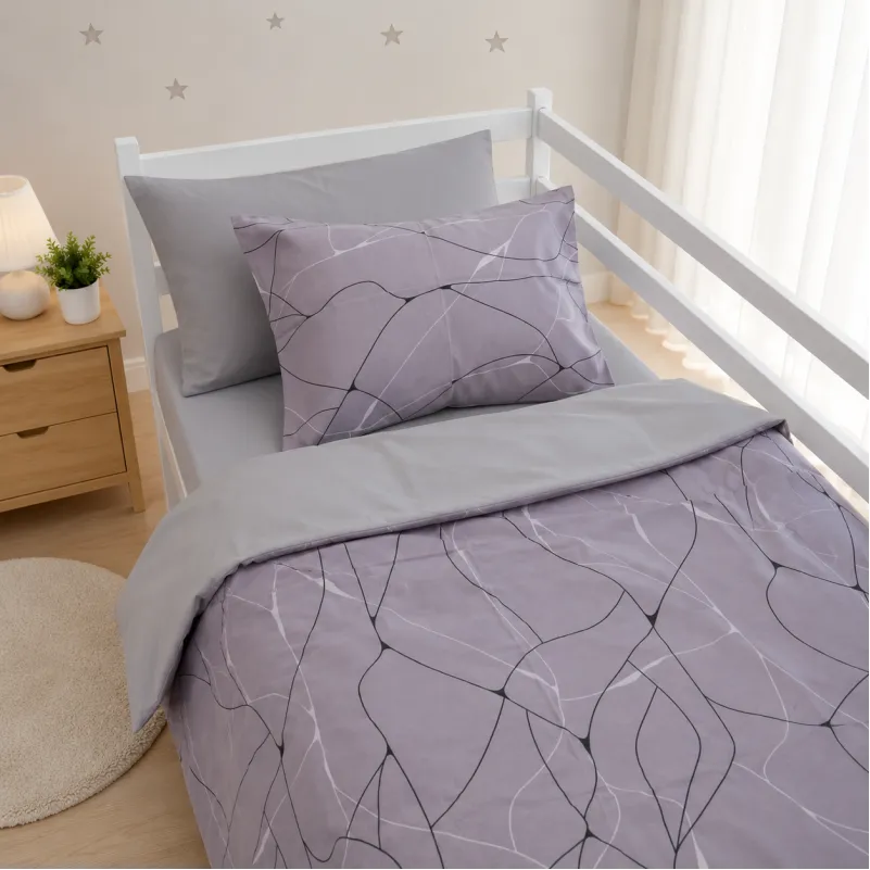 Комплект постельного белья Ranforce Elite TEENAGER 17-0809 Accents gray