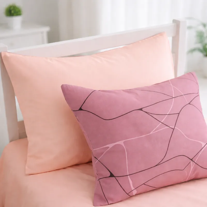 Комплект постельного белья Ranforce Elite TEENAGER 17-0810 Accents pink - 4