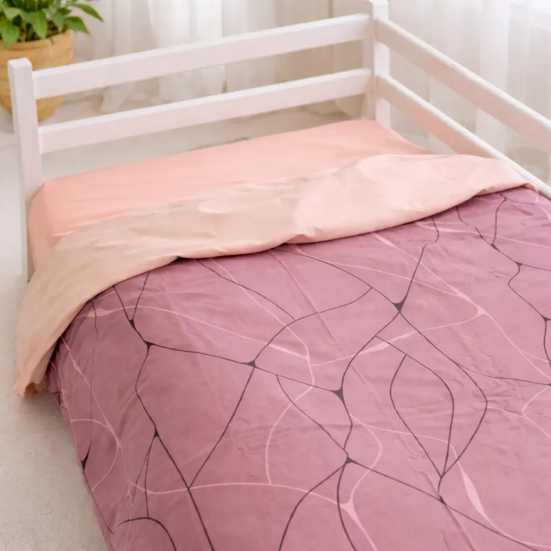 Комплект постельного белья Ranforce Elite TEENAGER 17-0810 Accents pink - 7