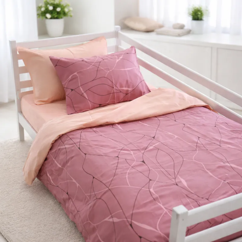 Комплект постельного белья Ranforce Elite TEENAGER 17-0810 Accents pink