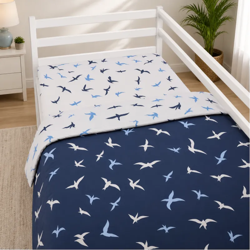 Комплект постельного белья Бязь TEENAGER 17-0825 Flying birds blue Фото - 7
