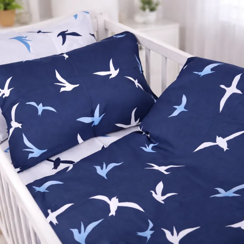 Комплект постельного белья Ranforce Elite LITTLE KIDS 17-0825 Flying birds blue - 5