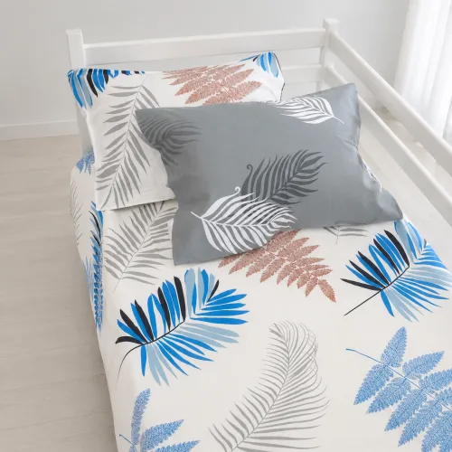 Комплект постельного белья Ranforce Elite TEENAGER 17-0831 Minimalist plant - 5