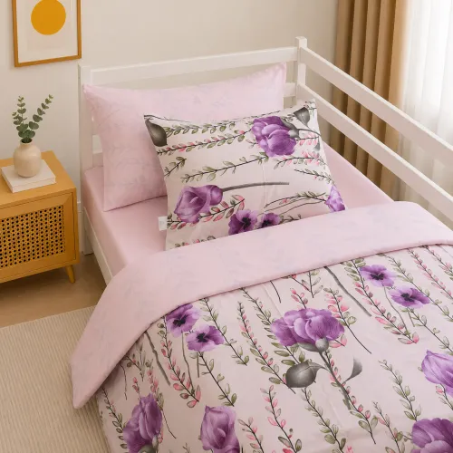 Комплект постельного белья Ranforce Elite TEENAGER 17-0834 Vintage floral
