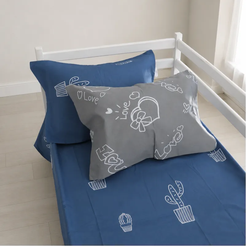 Комплект постільної білизни Бязь JUNIOR 17-0844 Love Notes - 4