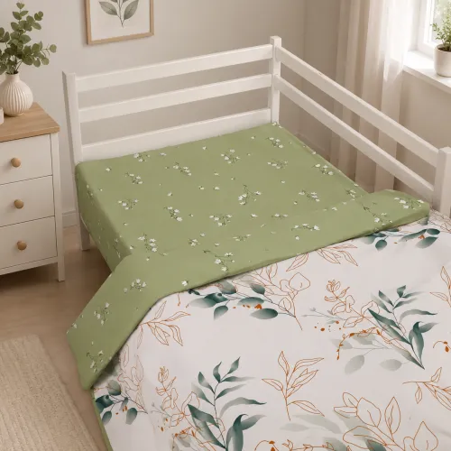 Комплект постільної білизни Бязь JUNIOR 17-0845 Pastel Garden - 5