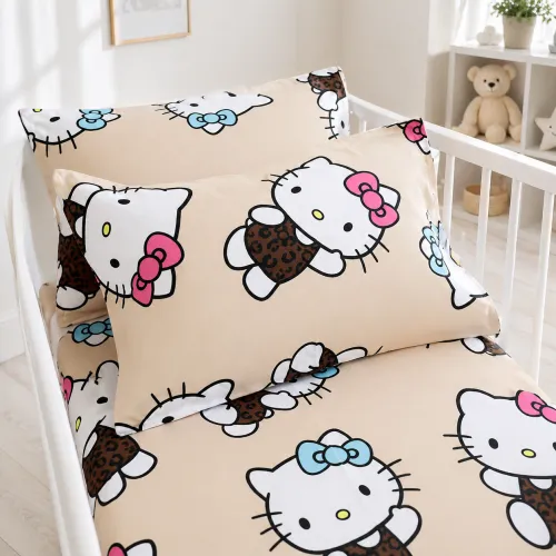 Комплект постельного белья Ranforce Elite BABY 17-0866 Hello Kitty Style - 5