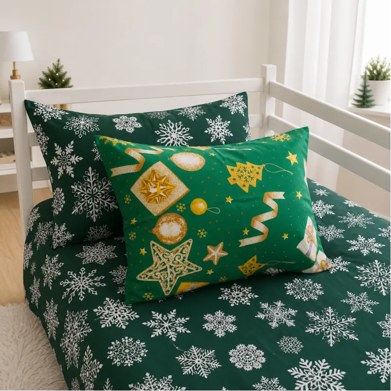 Комплект постільної білизни Бязь JUNIOR 17-0876 Emerald Magic - 4