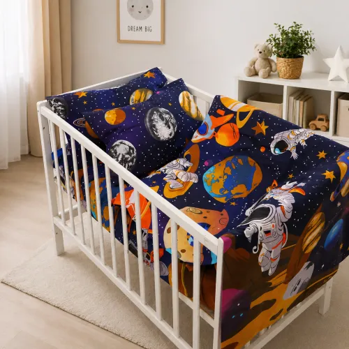 Комплект постільної білизни Ranforce Elite LITTLE KIDS 17-0884 Astro World