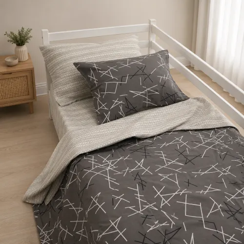 Комплект постельного белья Ranforce Elite TEENAGER 17-0906 Scandi Lines
