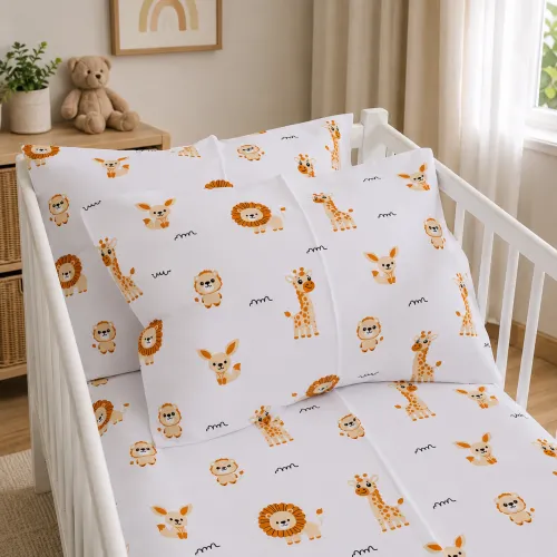 Комплект постільної білизни Ranforce Elite BABY 17-0967 Safari Dream - 5