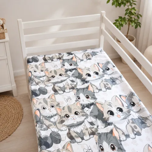 Простирадло Бязь 17-0970 Cuddle Cats