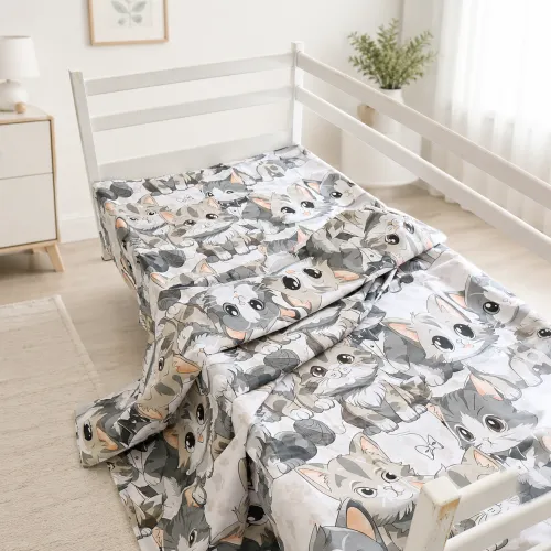 Пододеяльник  Ranforce Elite 17-0970 Cuddle Cats - 1