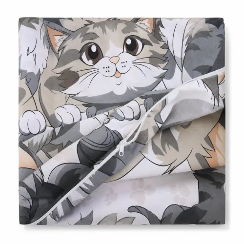 Пододеяльник  Ranforce Elite 17-0970 Cuddle Cats - 3