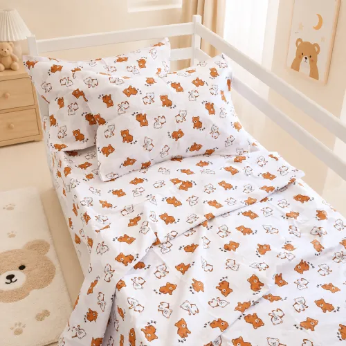 Комплект постельного белья Бязь JUNIOR 17-0973 Sweet Teddy