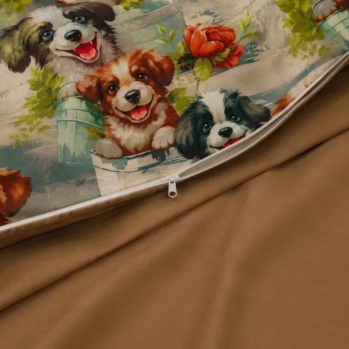 Підковдра Ranforce Elite 17-0982 Puppy Garden - 4