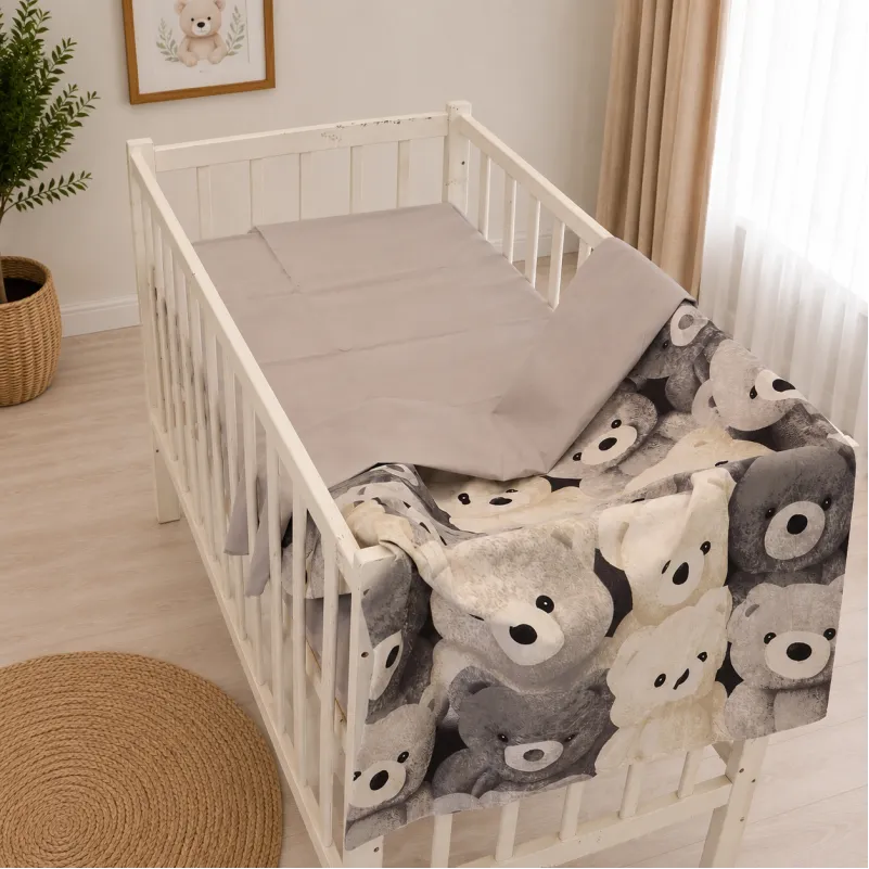 Комплект постельного белья  Ranforce Elite LITTLE KIDS 17-0984 Teddy Cloud Фото - 6
