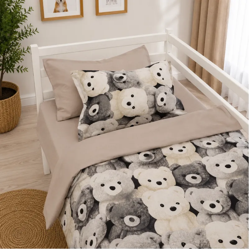 Простынь Бязь 17-0984 Teddy Cloud - 3