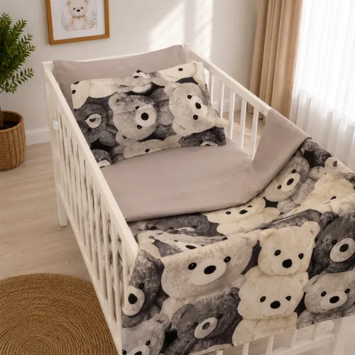 Комплект постельного белья  Ranforce Elite LITTLE KIDS 17-0984 Teddy Cloud - 1