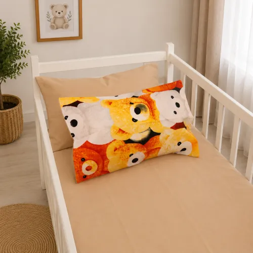Комплект постельного белья  Ranforce Elite LITTLE KIDS 17-0985 Teddy Honey - 5