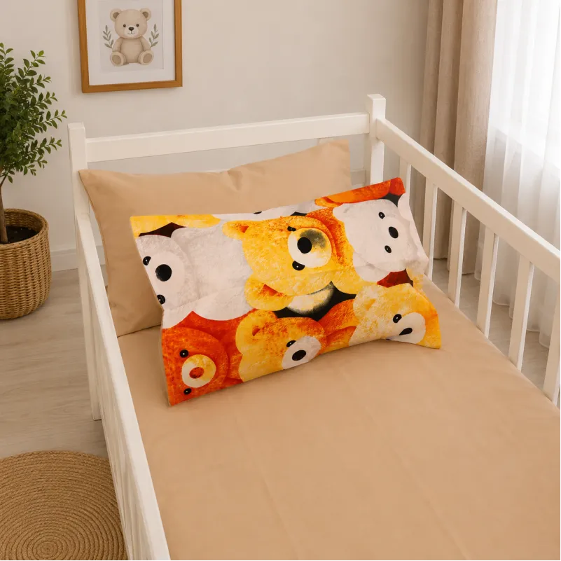 Комплект постільної білизни Ranforce Elite LITTLE KIDS 17-0985 Teddy Honey - 4