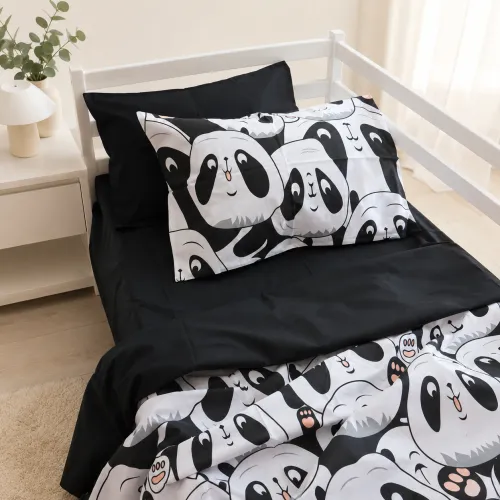 Комплект постельного белья Ranforce Elite TEENAGER 17-4850 Panda