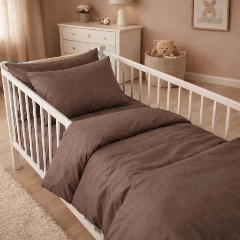 Комплект постельного белья Ranforce Elite BABY 19-1217 Chocolate perla