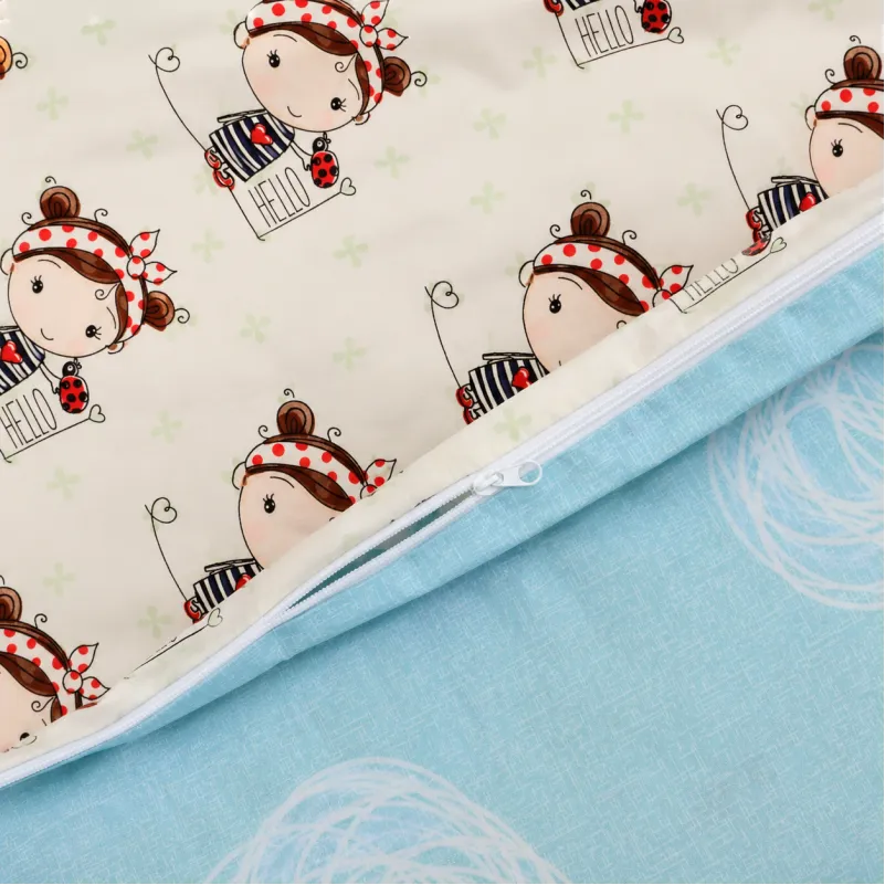 Комплект постільної білизни Бязь JUNIOR 20-0031 Ladybug Фото - 8
