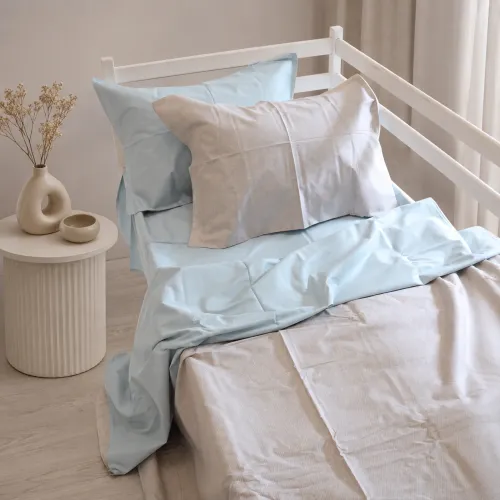 Комплект постельного белья Сатин JUNIOR 22-1380 Grey Gleam - 1