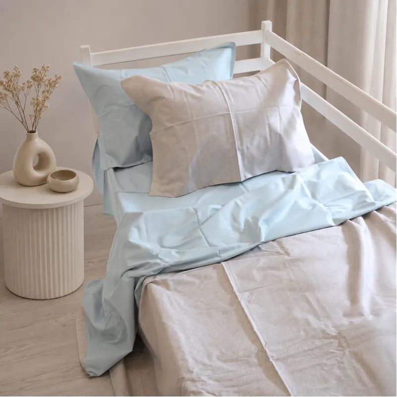Комплект постільної білизни Сатин JUNIOR 22-1380 Grey Gleam