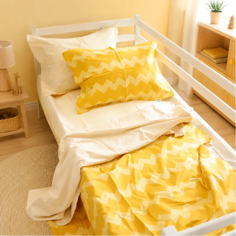Комплект постельного белья Сатин TEENAGER 22-1406 Yellow Waves